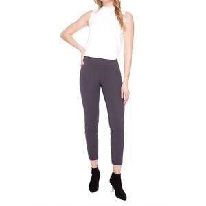 NEW UP! petal slit compression ankle pant in slate